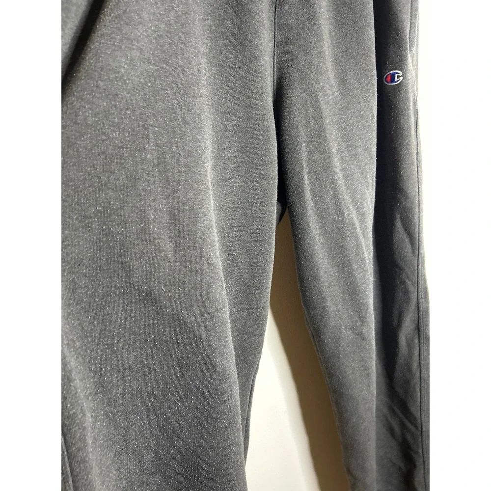 Champion Gray Fleece Sweatpants Mens Large